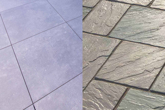 Porcelain Paving vs Natural Stone