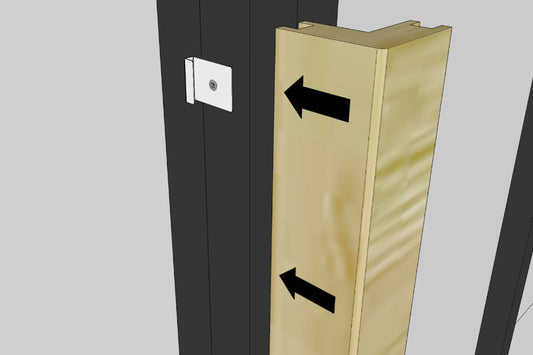 Cladding Edge Board Installation