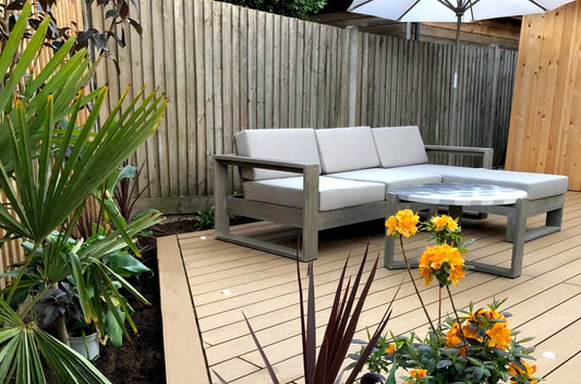 CS - Decking - Raised Deck With Lighting