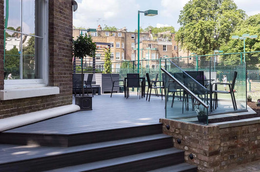CS - Decking - Tennis Club Decking Terrace