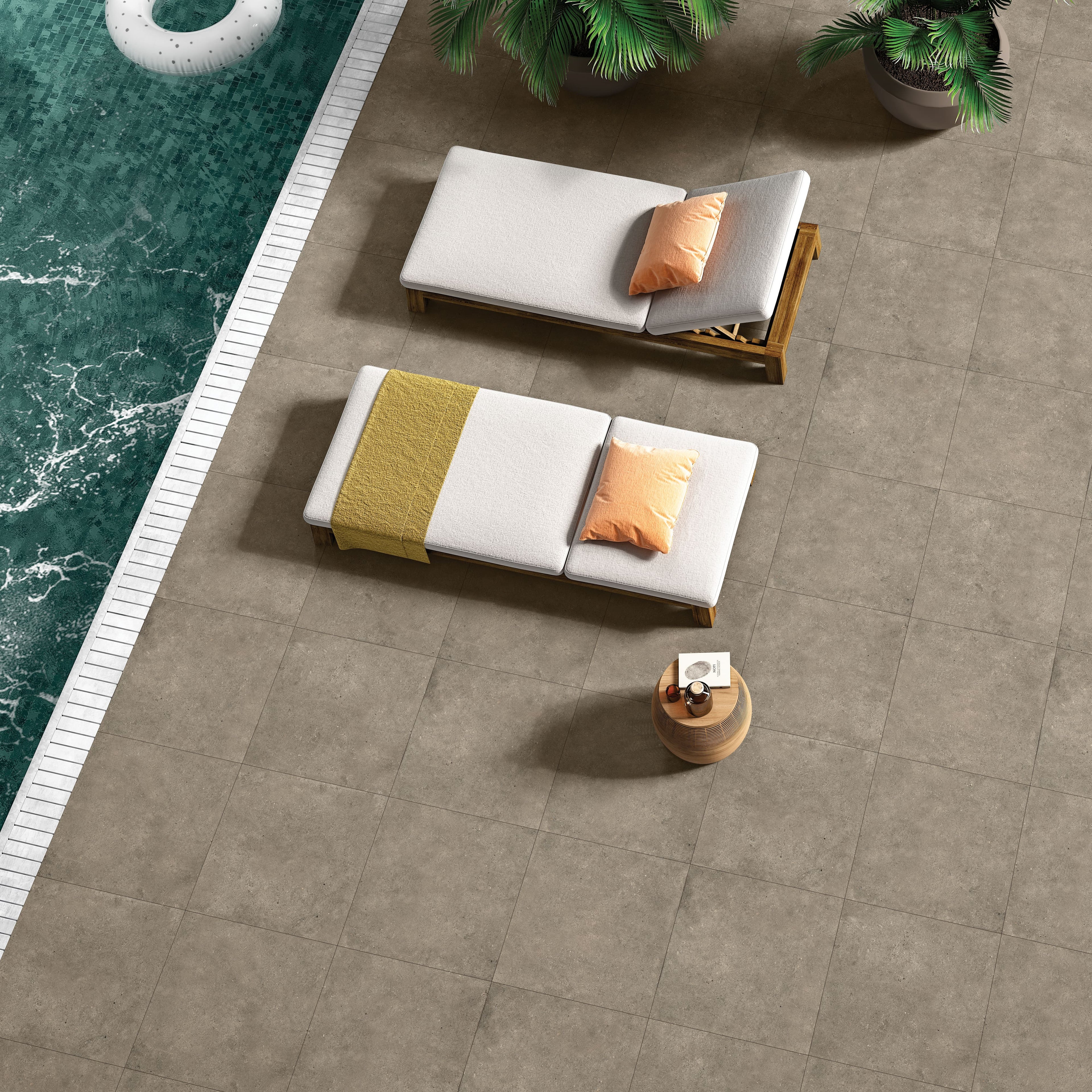 Basalt 600x600mm Porcelain Paving (Pack 2)