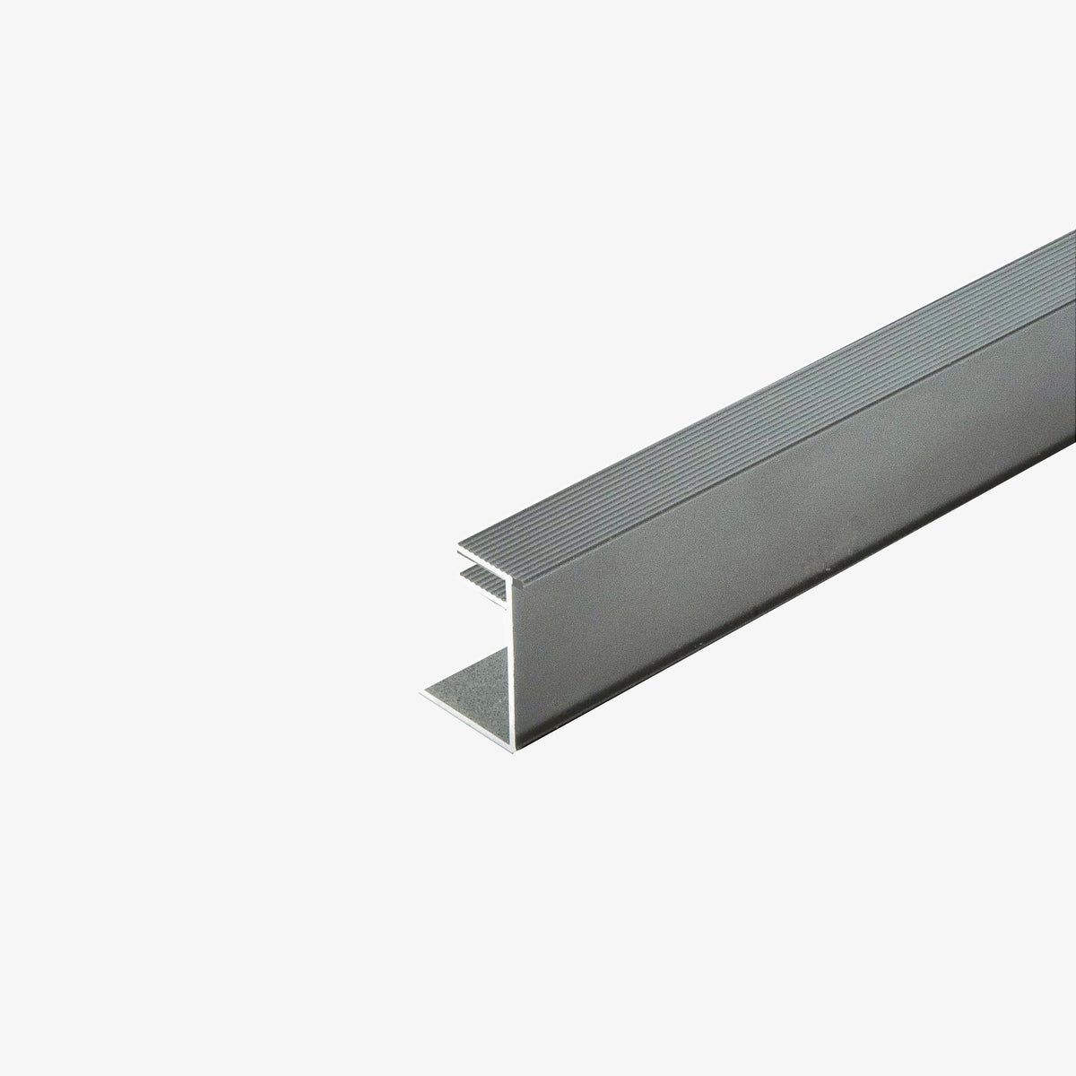 Pro-Grip Aluminium Edge Support 7037 Dusty Grey - 3.6m | Hyperion Aluminium