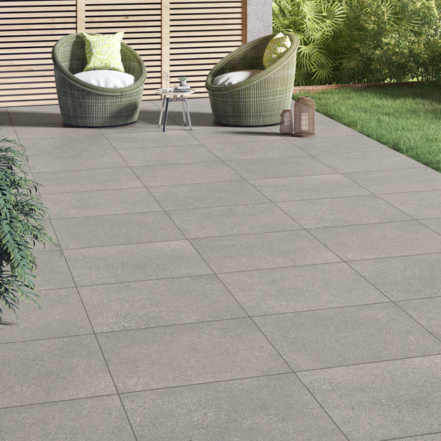 Flint 600x600mm Porcelain Paving (Pack 2)