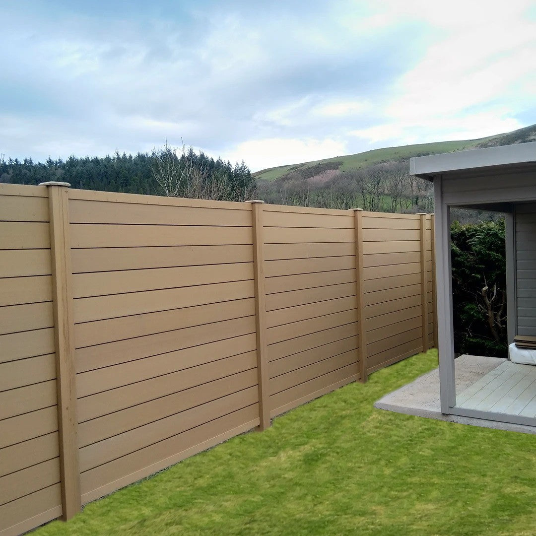 Composite Fence Panel | Oak