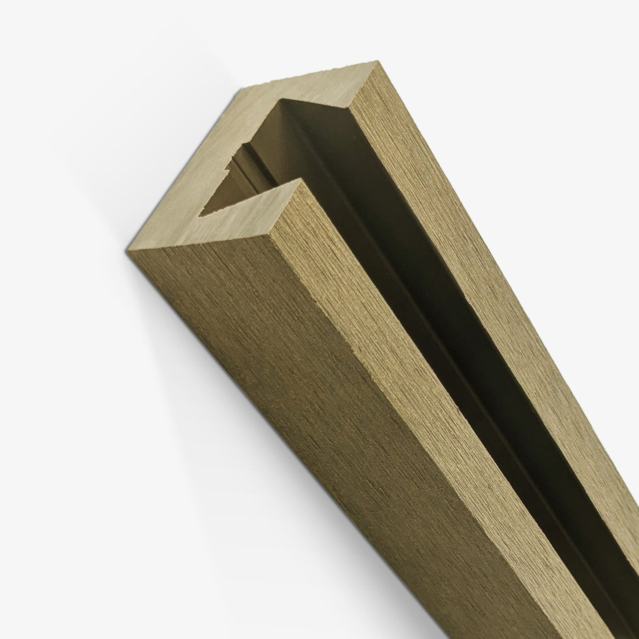 Fencing Retrofit Post Channel | Oak
