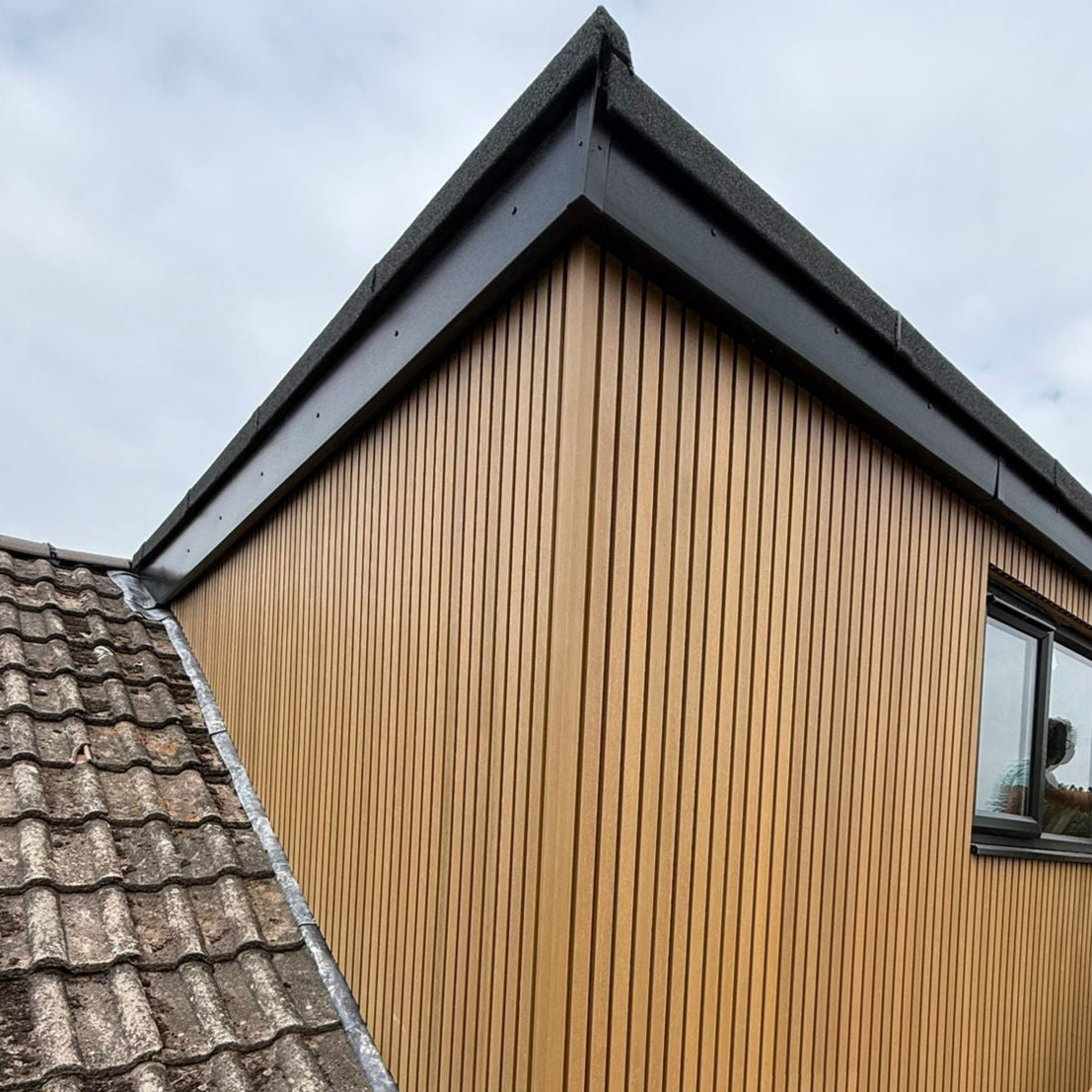 Cedar Cladding Flush Corner Profile