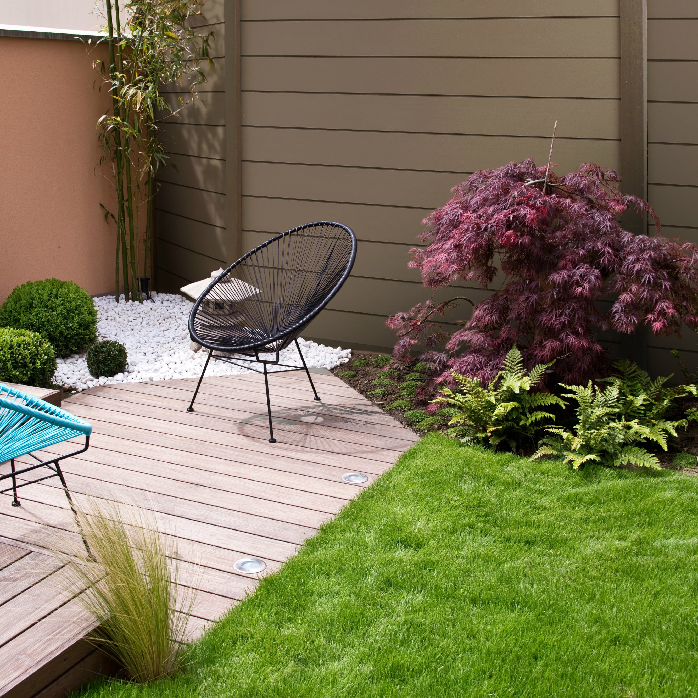 Composite Fencing Panel | Walnut