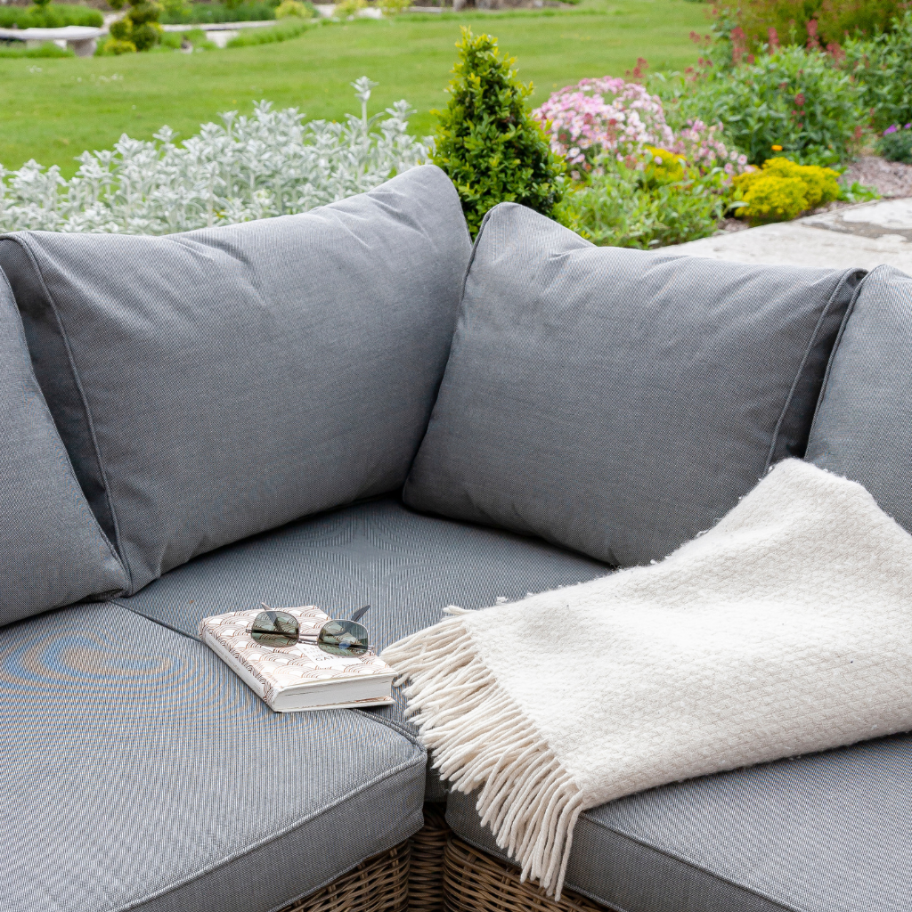 Livingstone Scuro 3 Seater Sofa Set With Footstool