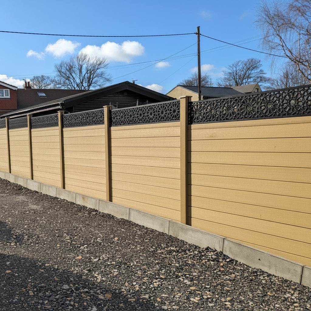 Composite Fence Panel | Oak