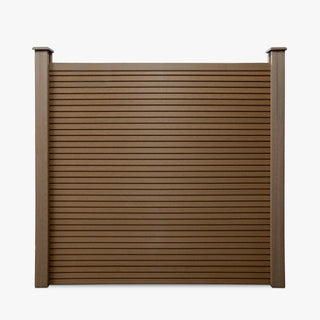 Slatted Composite Fencing Panel | Balau