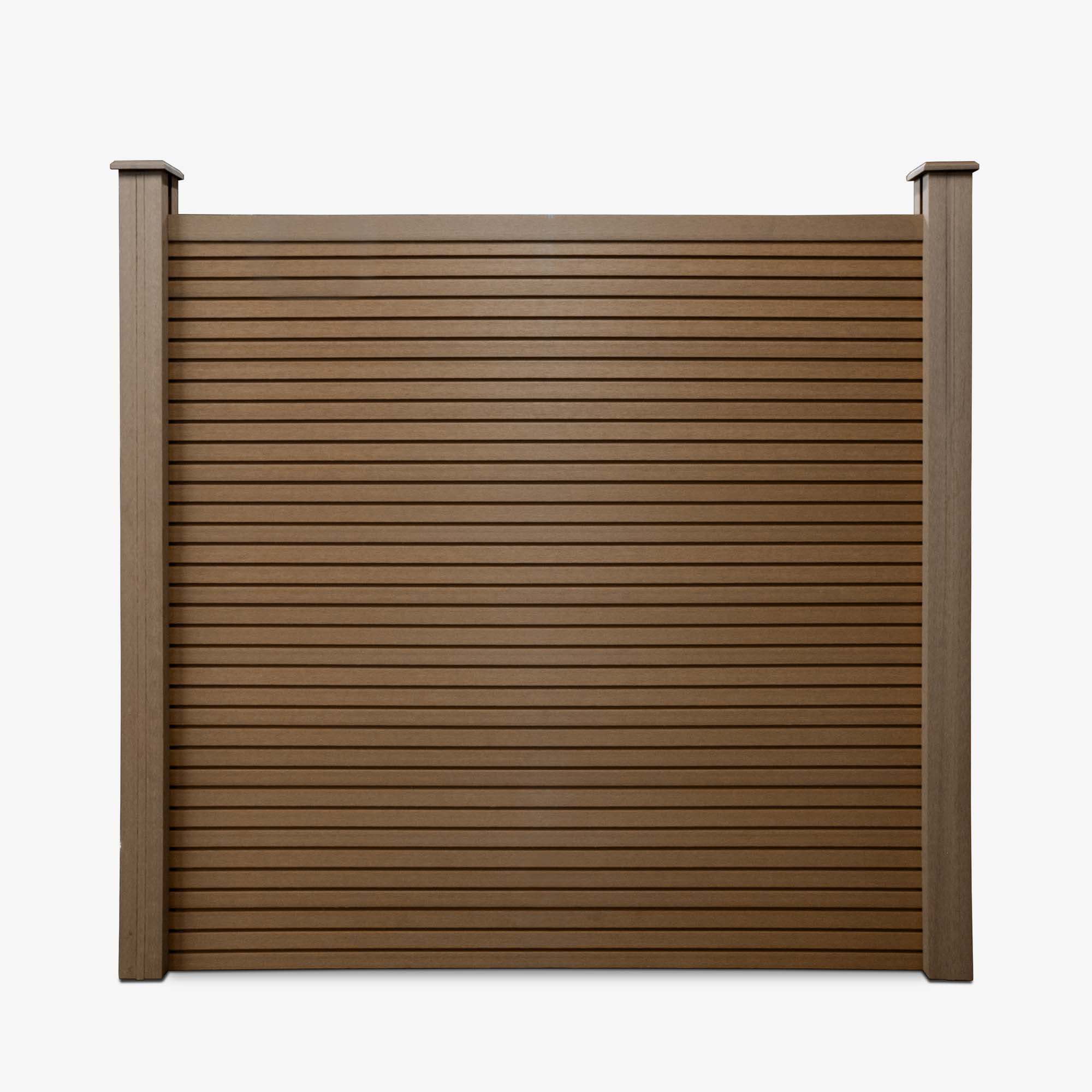 Slatted Composite Fencing Panel | Balau