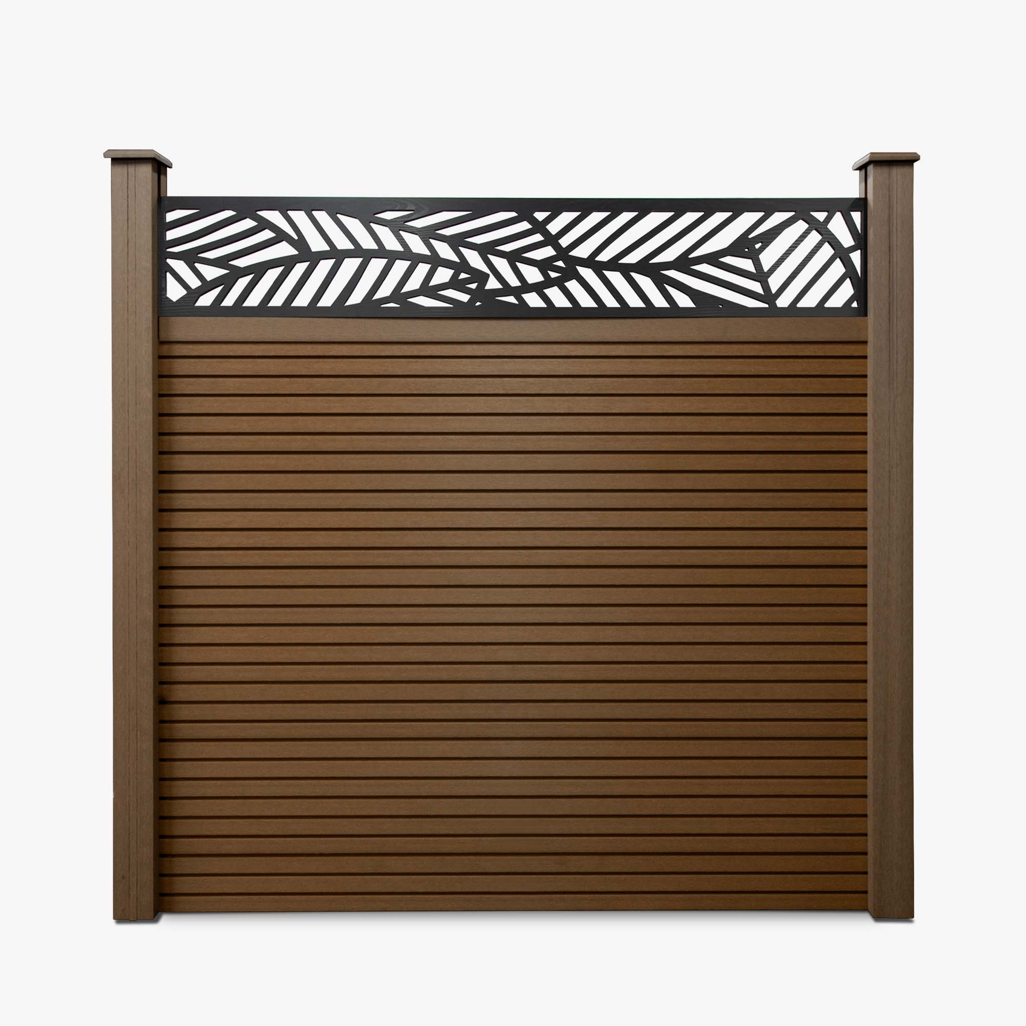 Slatted Composite Fencing Panel | Balau