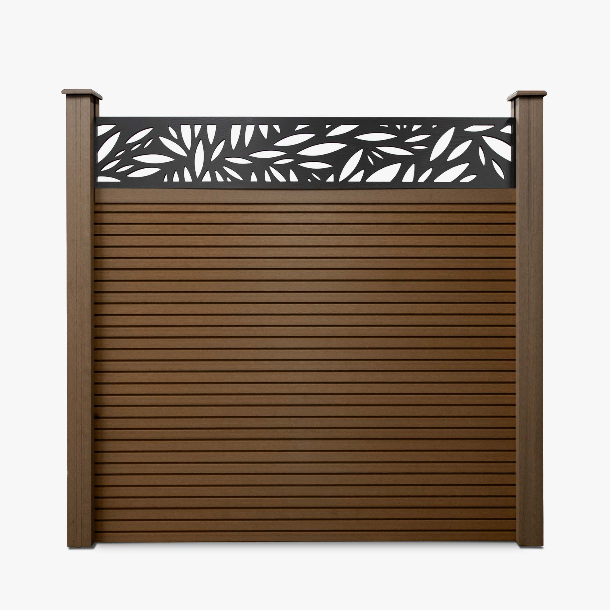 Slatted Composite Fencing Panel | Balau