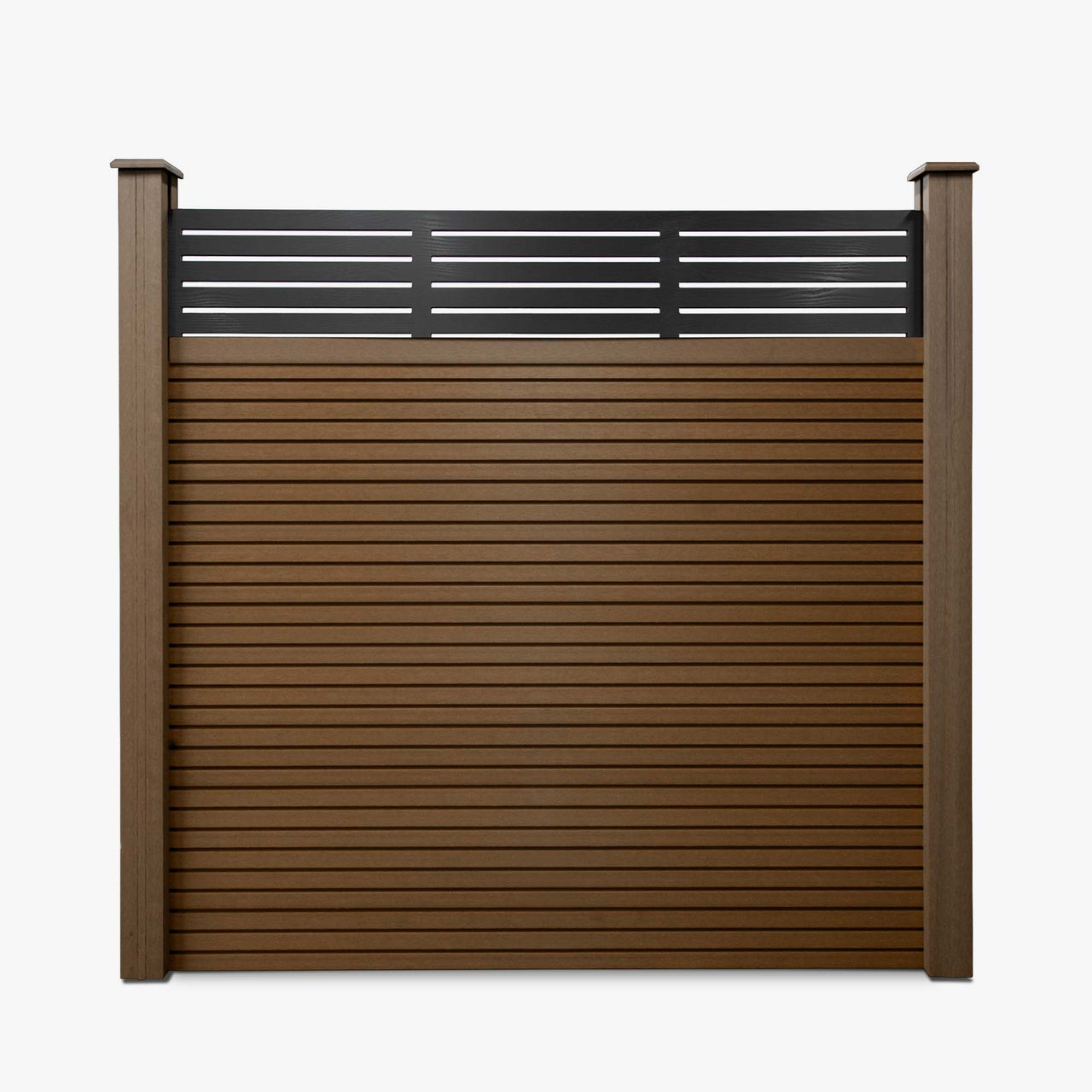 Slatted Composite Fencing Panel | Balau