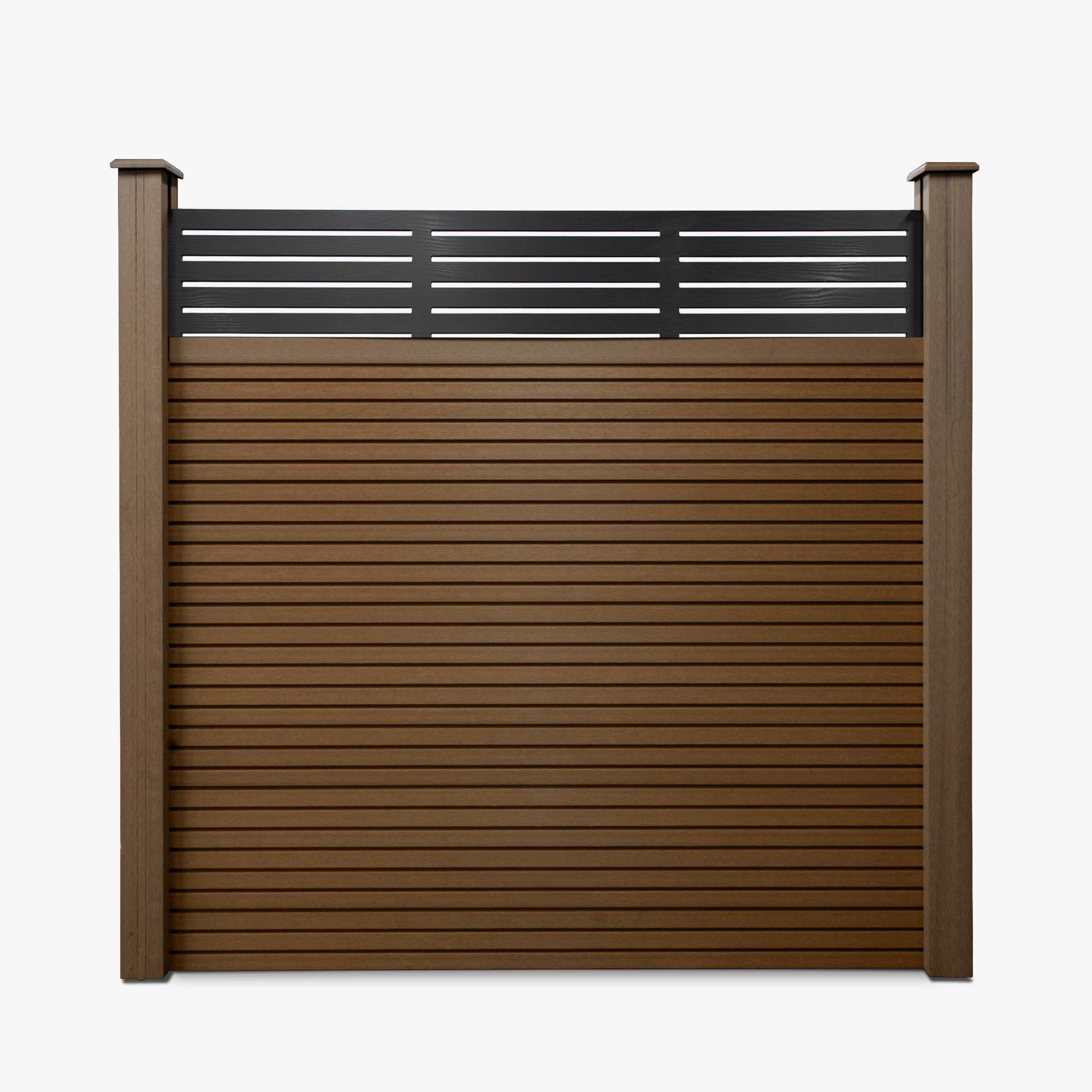 Slatted Composite Fencing Panel | Balau
