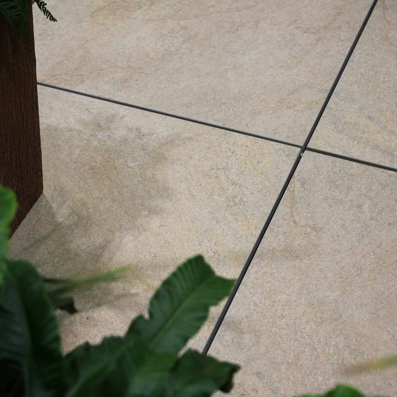 Oyster 600x600mm Porcelain Paving (Pack 2)