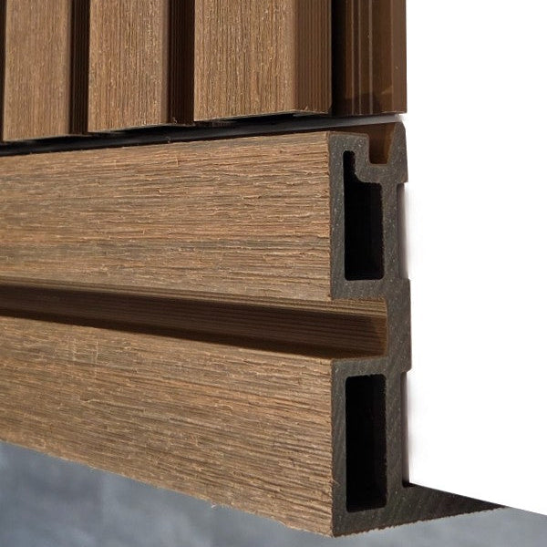 Cedar Slatted Cladding Window Reveal