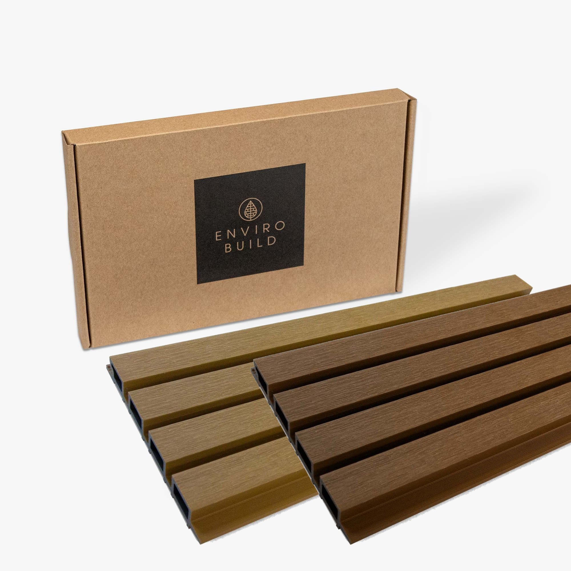 Cedar & Balau Slatted Cladding | Samples