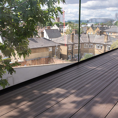 Oak Brown Composite Cladding - Class D - 3.6m | EnviroBuild