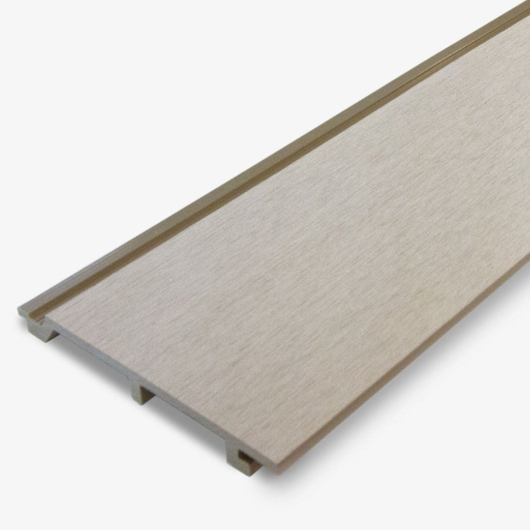 Hyperion composite cladding panel silver birch light grey