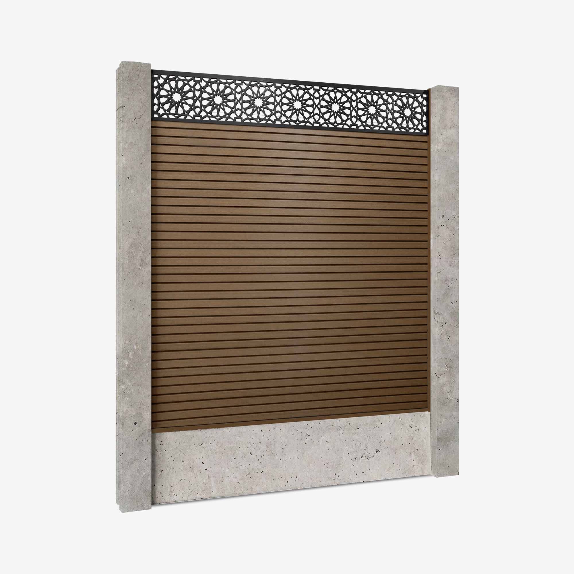 Retrofit Slatted Fencing | Balau