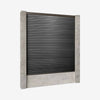 Retrofit Slatted Fencing | Onyx Black