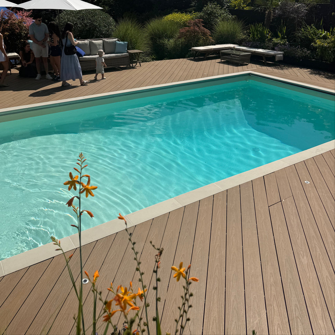 Teak Composite Decking | Frontier