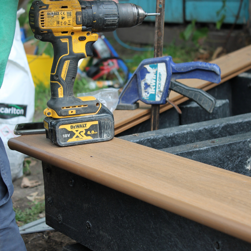 Teak Bullnose Edging | Frontier
