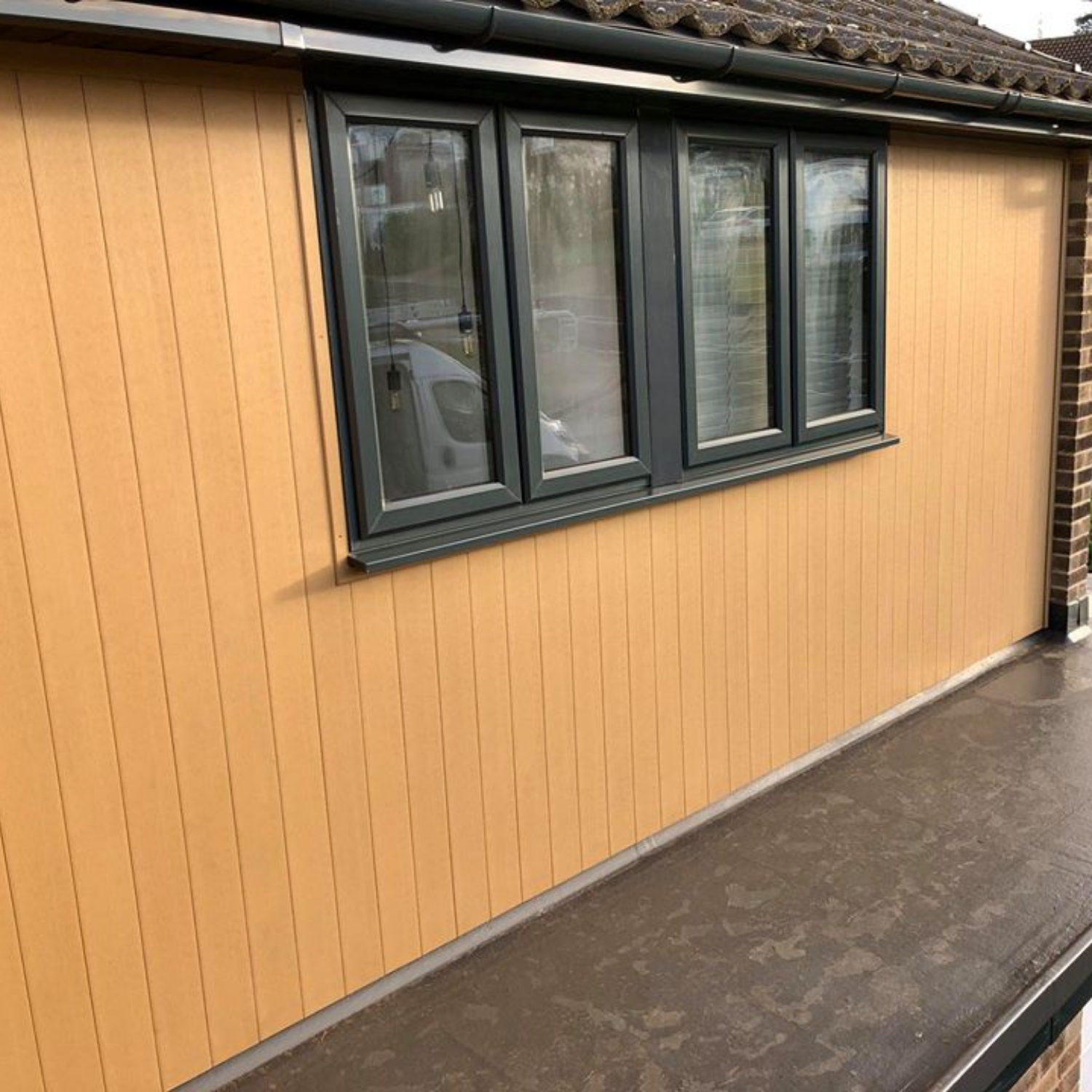 Oak Brown Composite Cladding - Class D - 2.5m | EnviroBuild