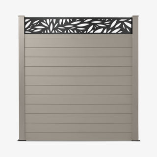 Composite Fencing Panel | Silver Birch