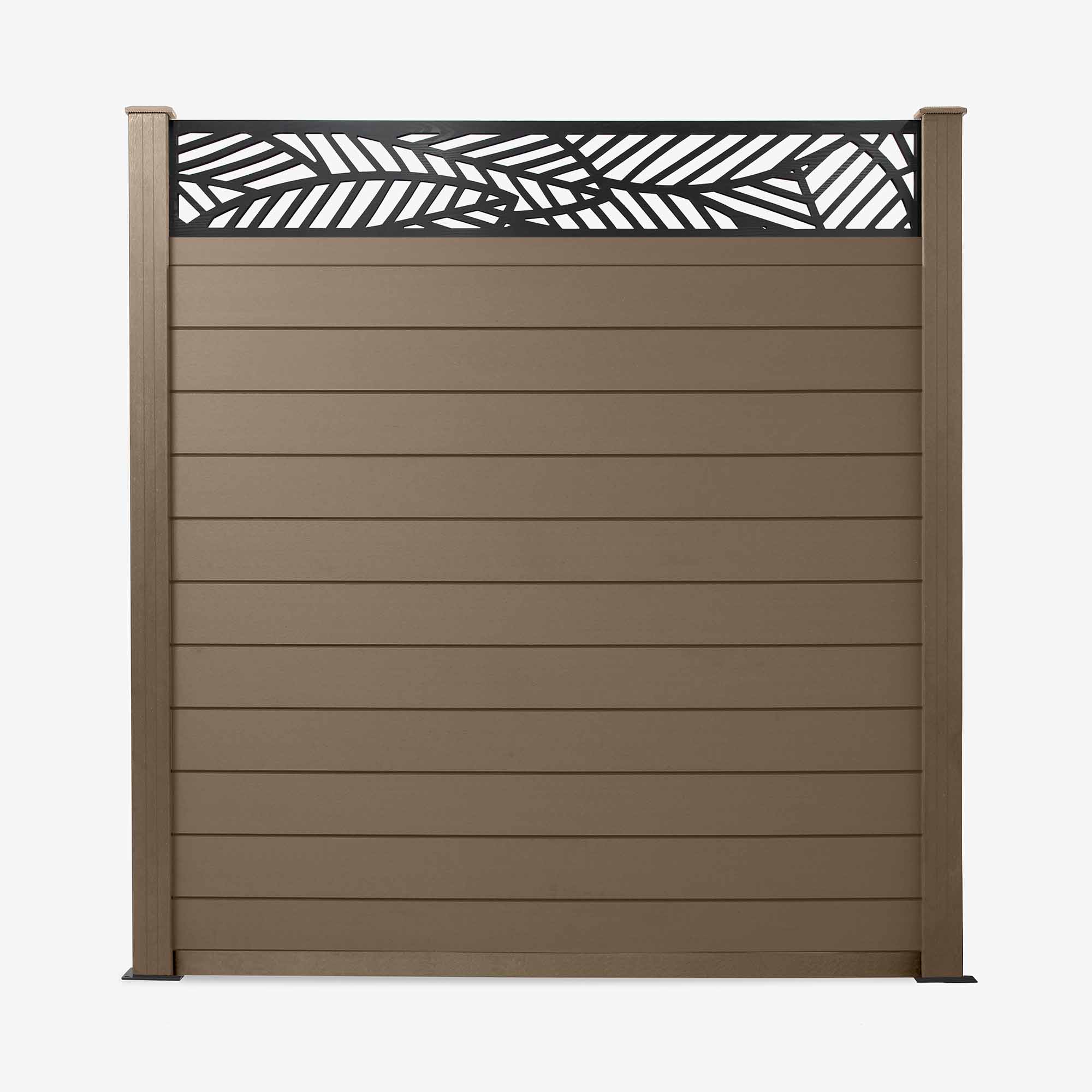 Composite Fencing Panel | Walnut