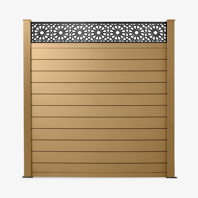 Composite Fence Panel | Oak