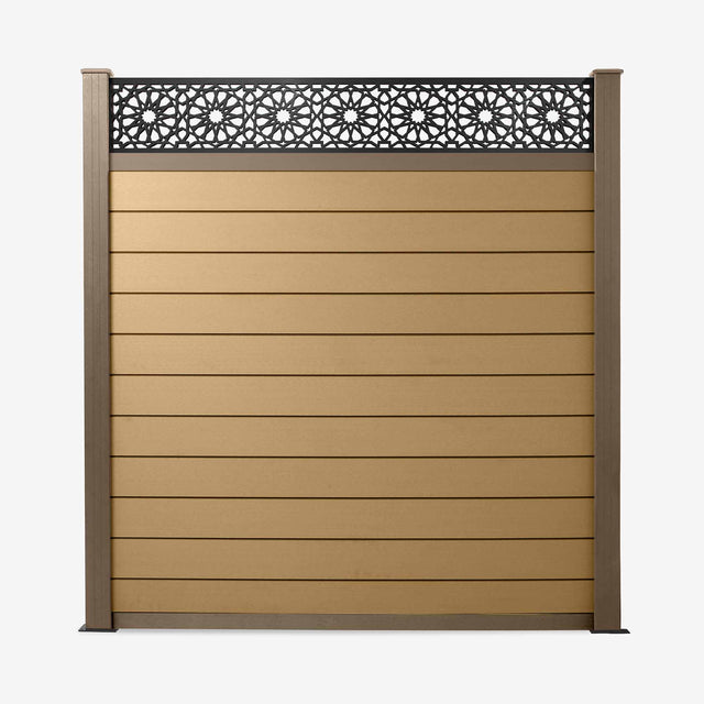 Composite Fence Panel | Oak