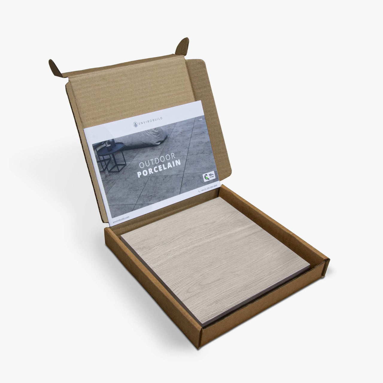 Ash 200x200mm Porcelain Sample Pack