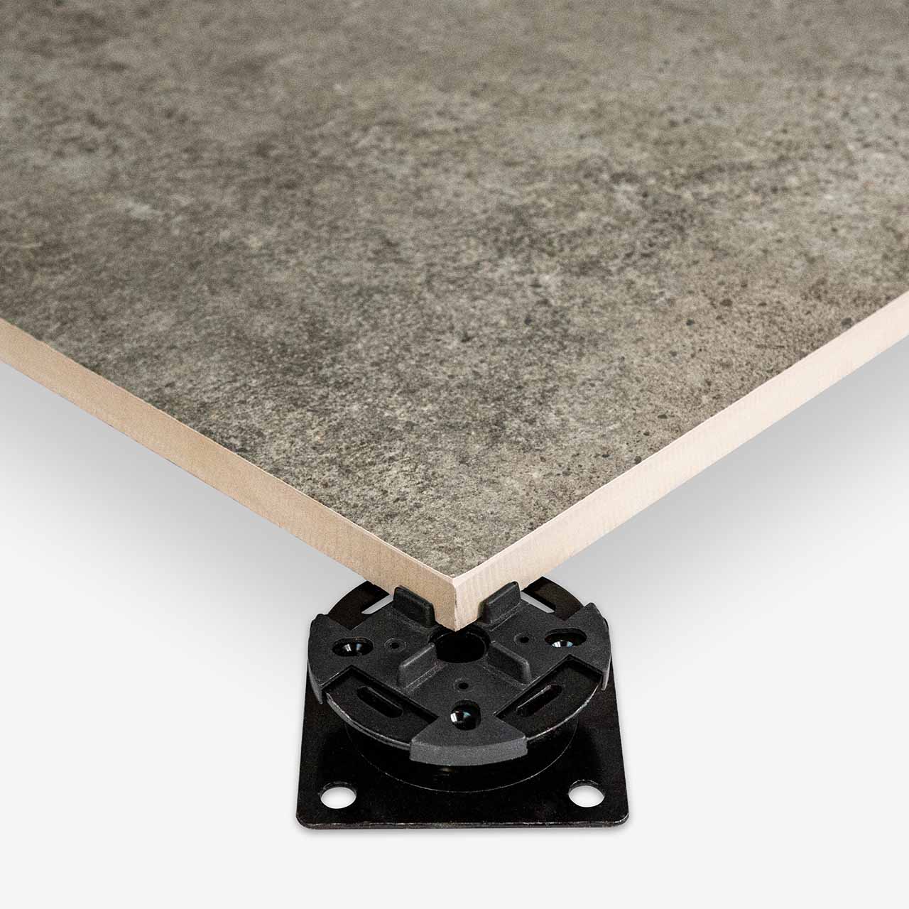 Luxe Grey 595x595mm Porcelain Paving (Pack 2)