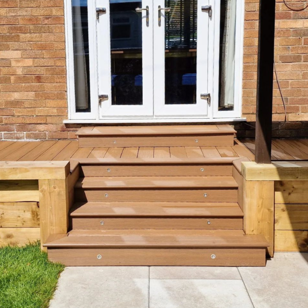 Teak Bullnose Edging | Frontier