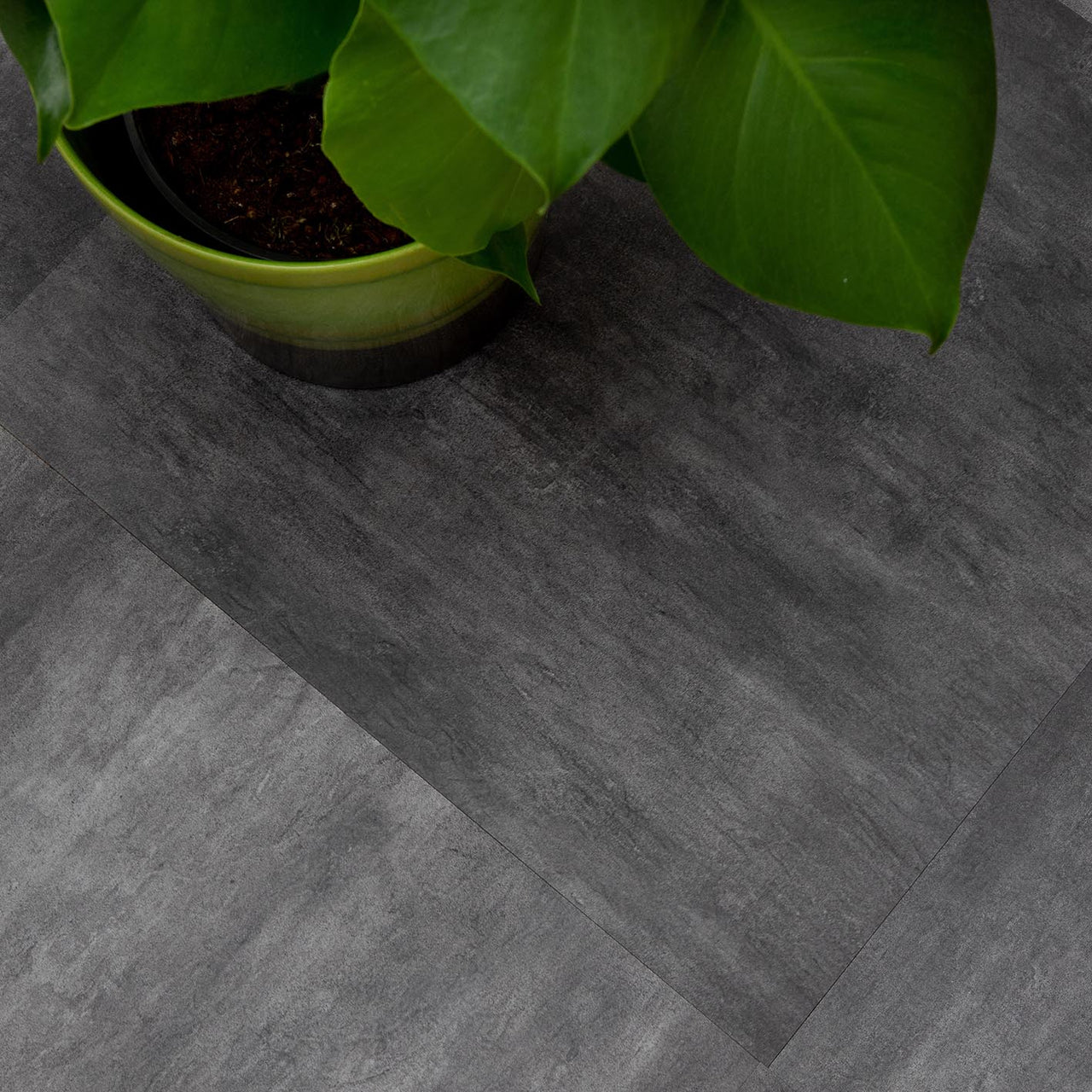 Black Slate Dryback LVT