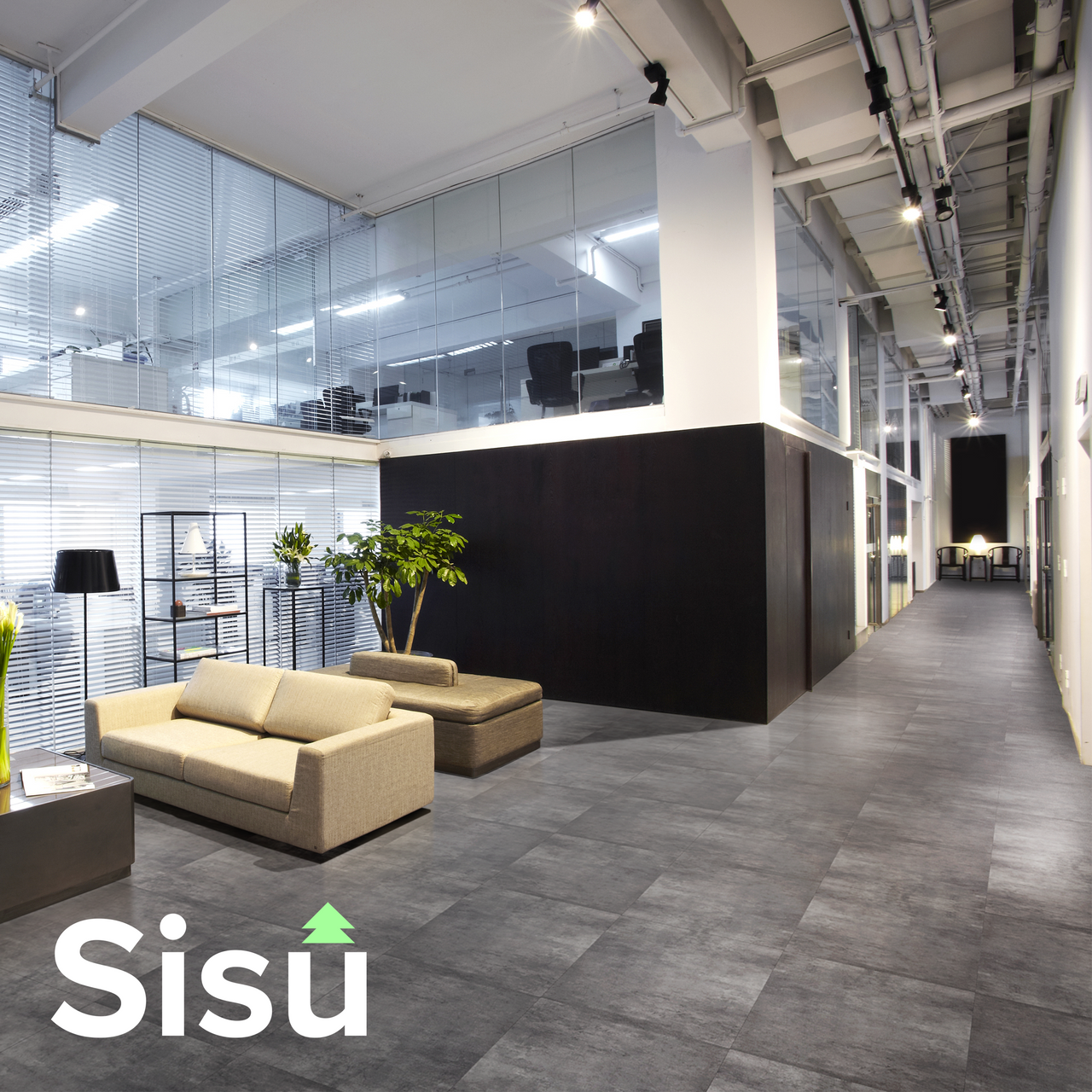 Black Slate Dryback LVT