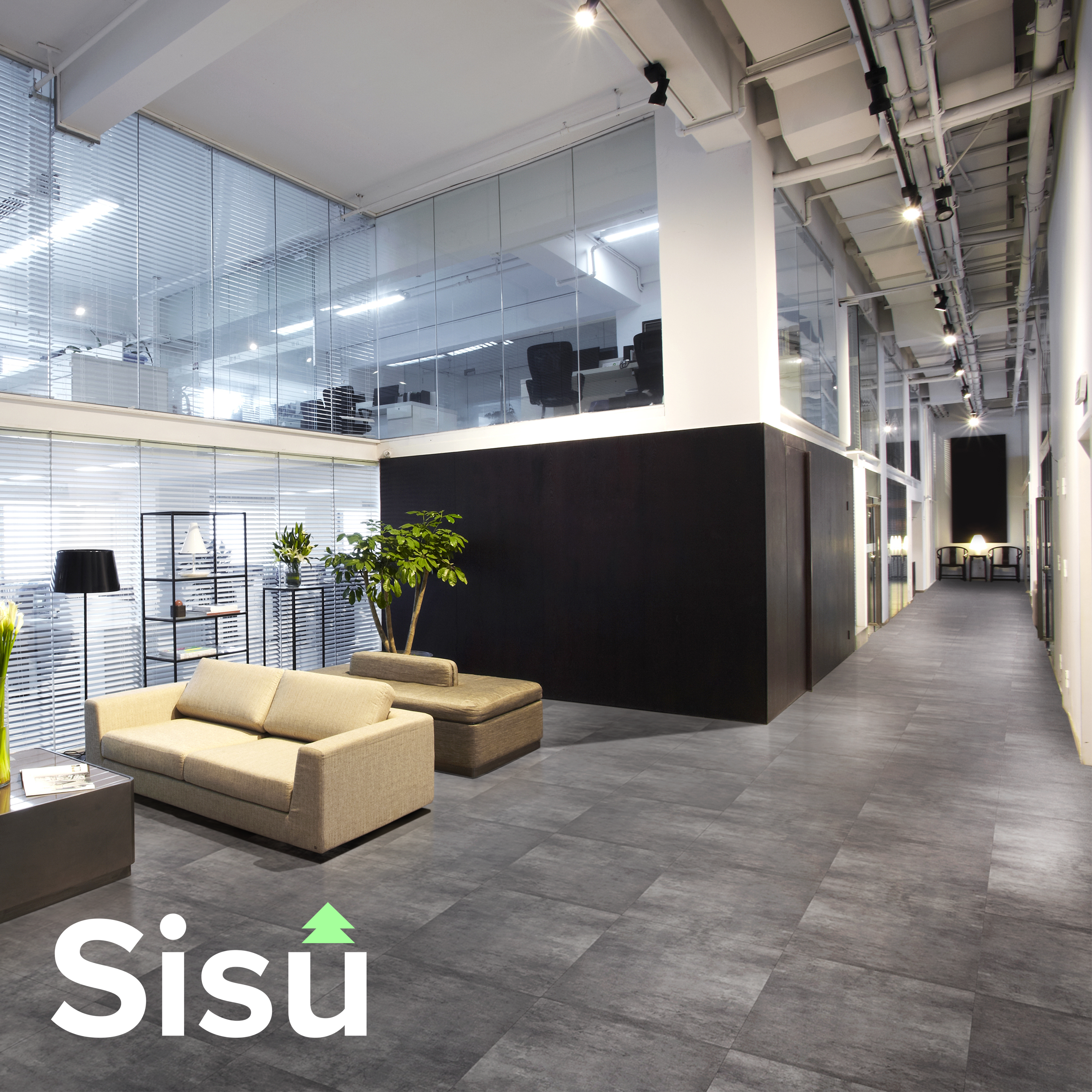 Black Slate Dryback LVT
