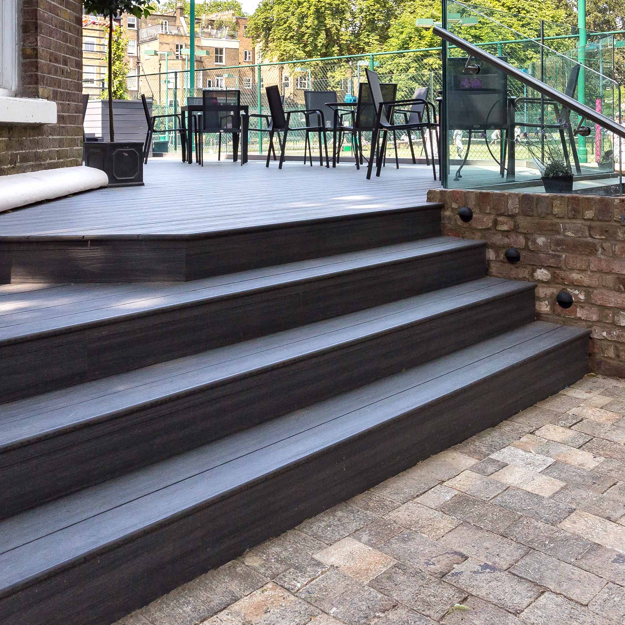 Composite Deck Fascia - Marble | HYPERION Decking