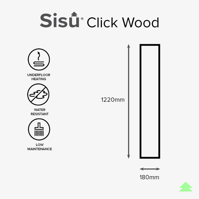 Deep Oak Click LVT