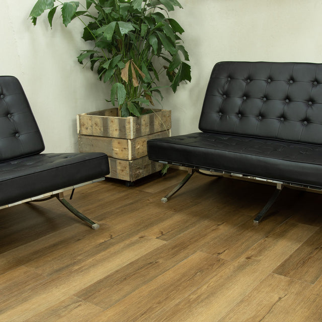 Deep Oak Dryback LVT