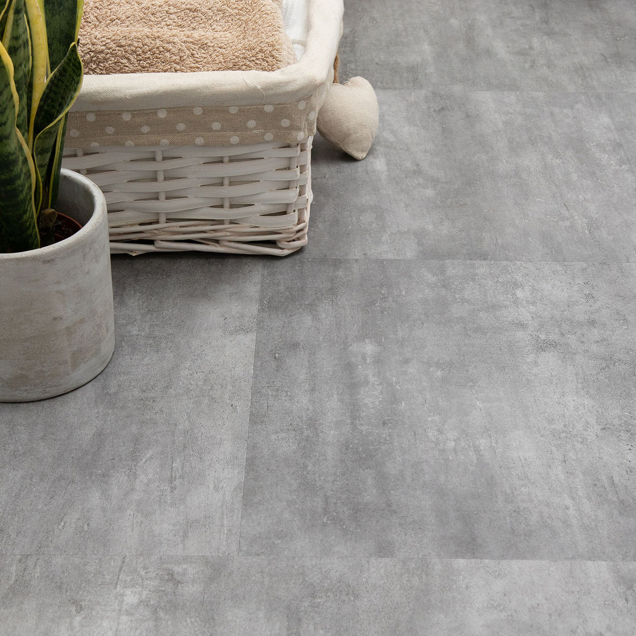 Grey Limestone Click LVT