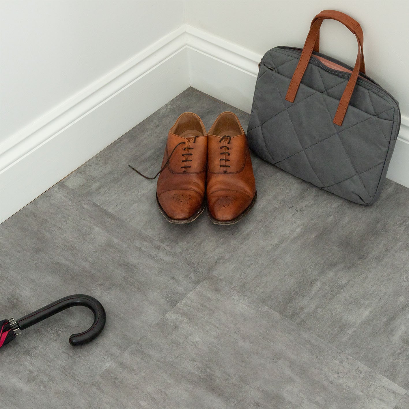 Grey Limestone Dryback LVT