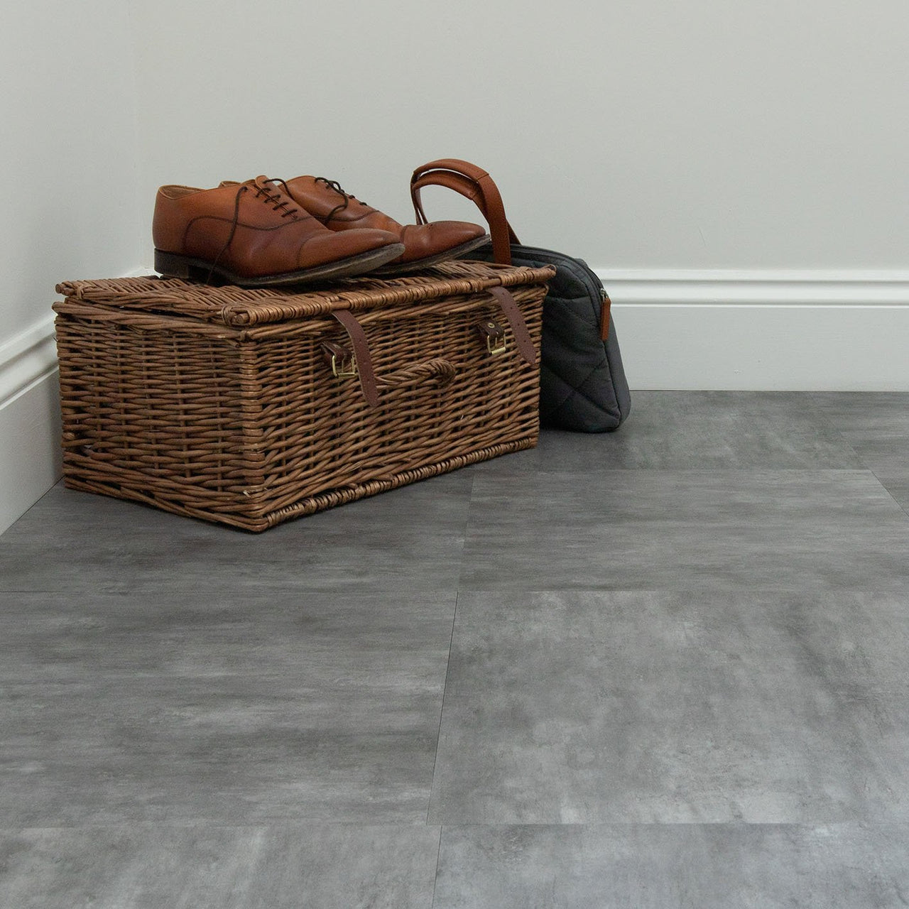 Grey Limestone Dryback LVT