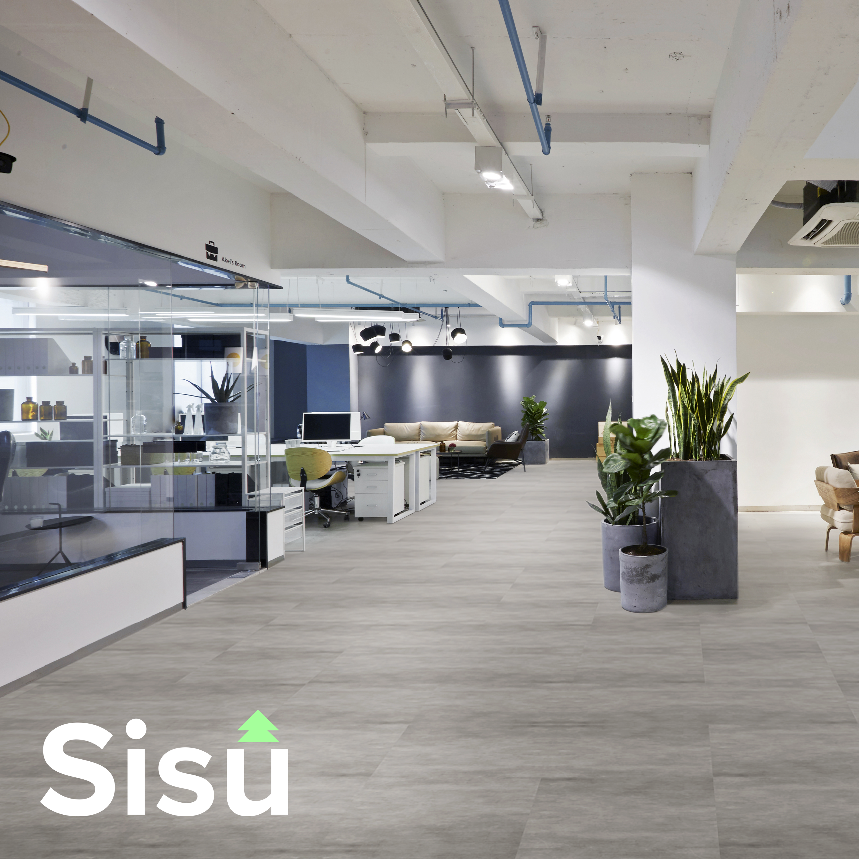 Grey Limestone Click LVT