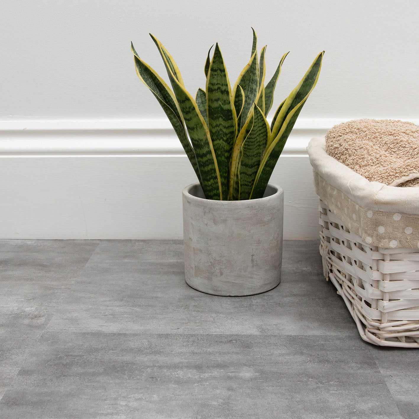 Grey Limestone Click LVT