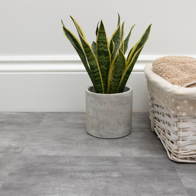 Grey Limestone Click LVT