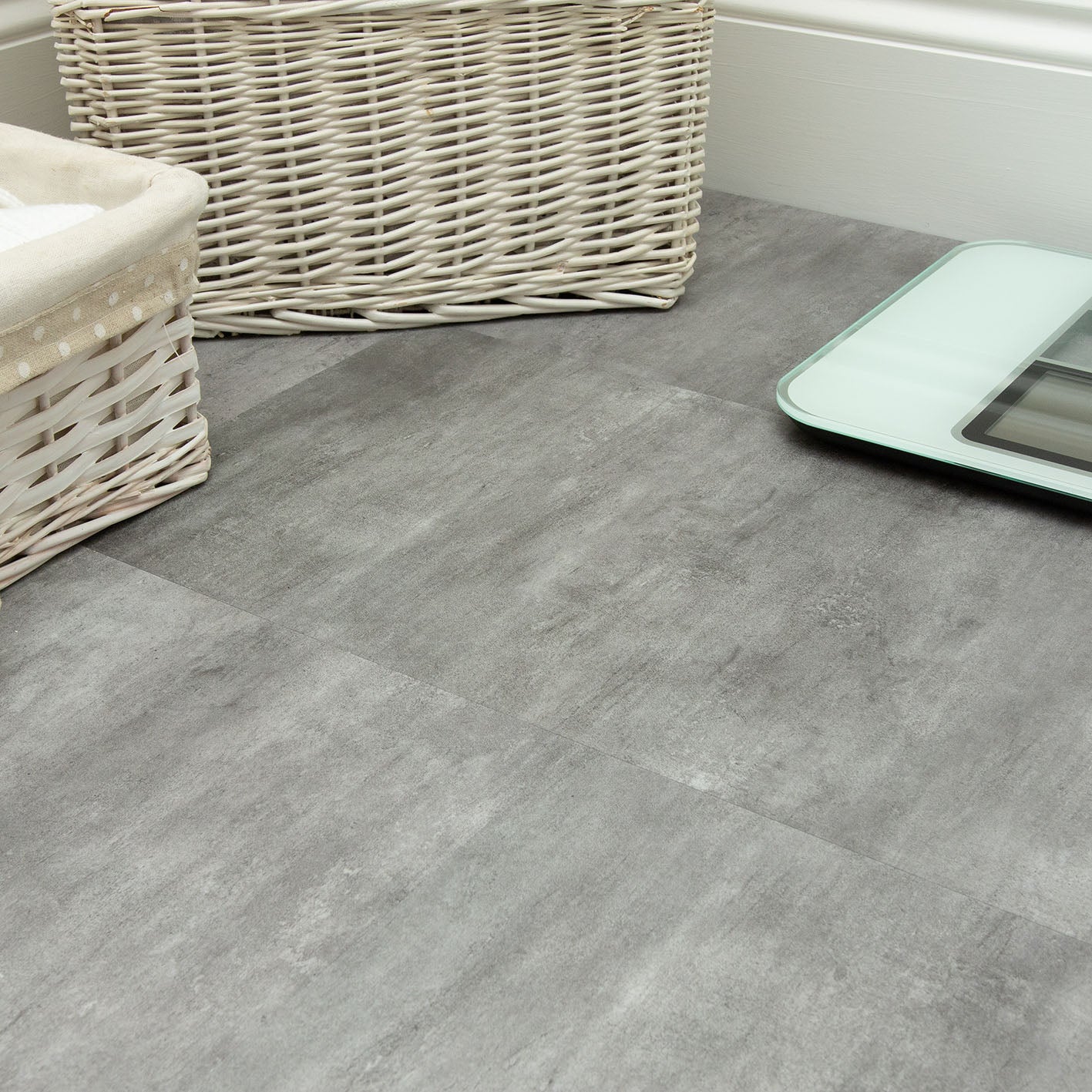 Grey Limestone Click LVT