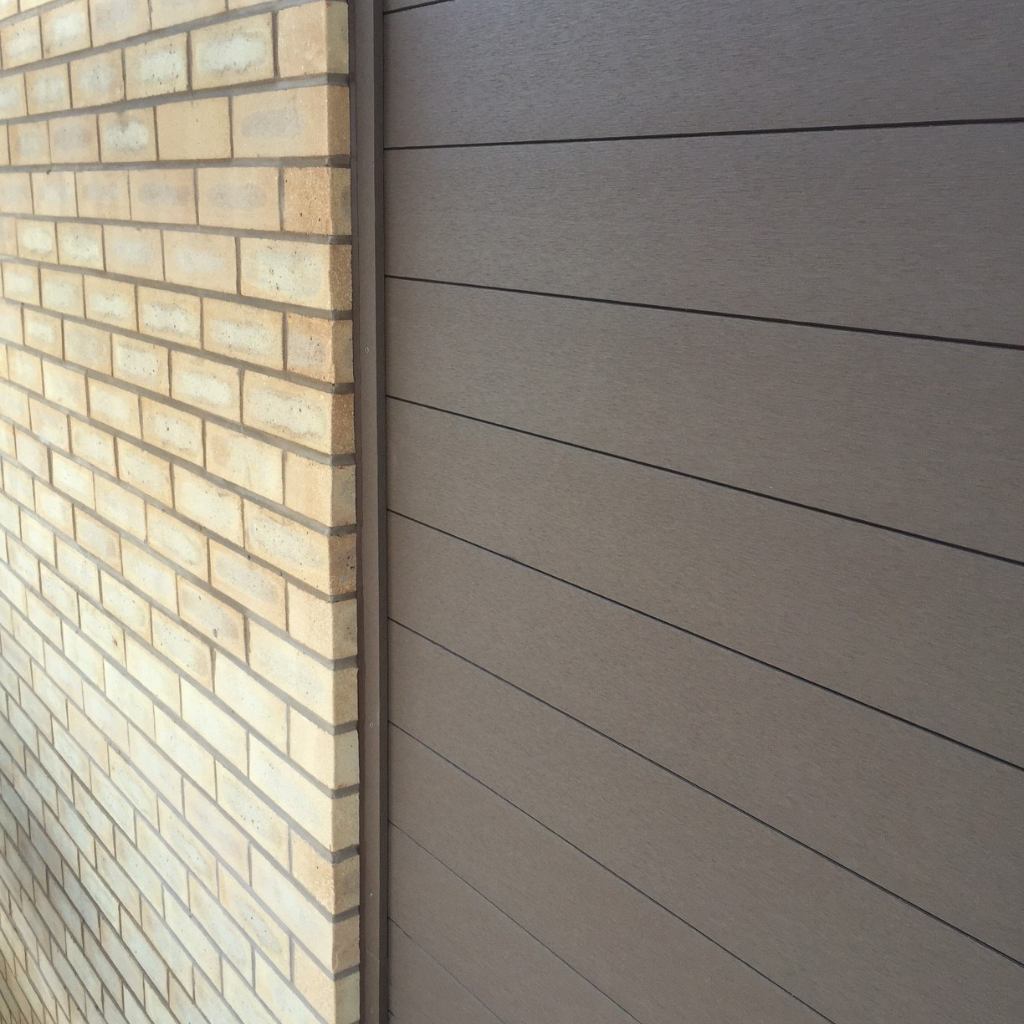 Paper Break Cladding Walnut Brown Composite Cladding Board - Explorer | EnviroBuild